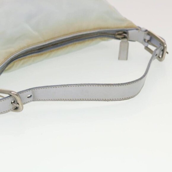 PRADA Shoulder Bag Nylon Light Blue Auth - Picture 3 of 7